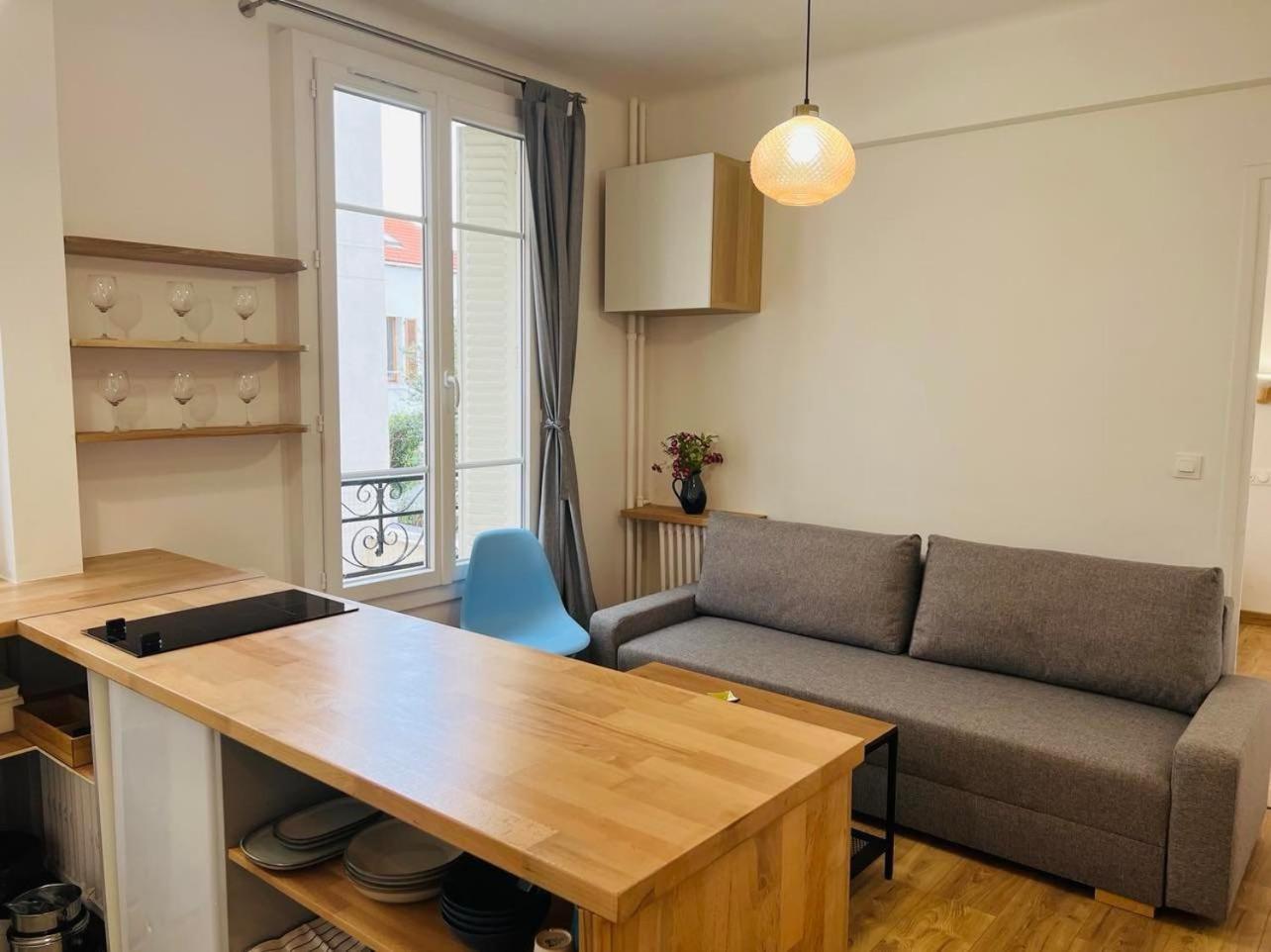 Cachan Bel Apartement 12 Minute Direct A Paris Centre Exterior foto